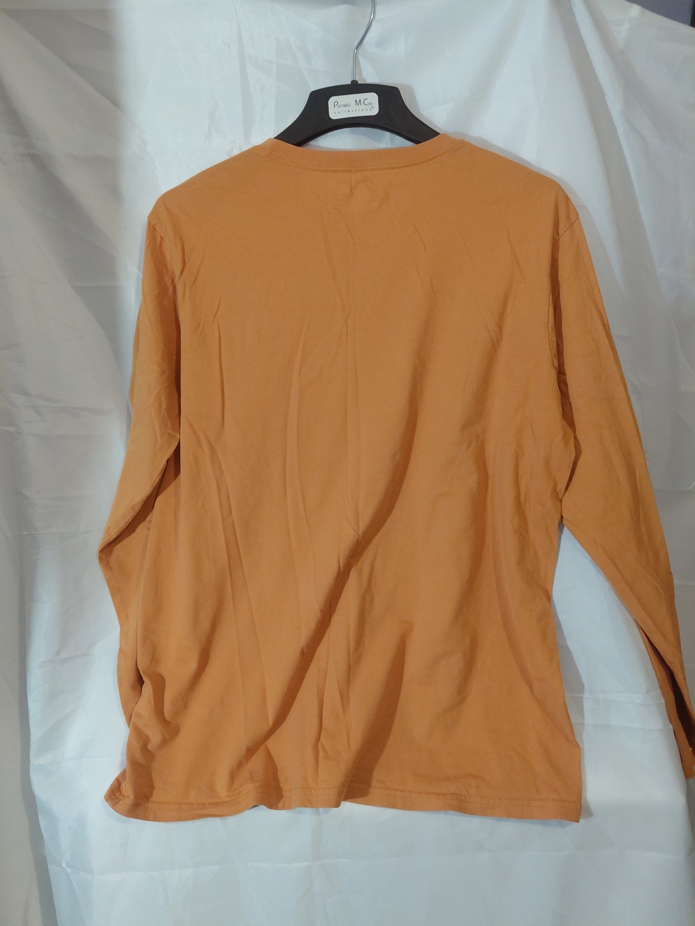 Under Armour Orange Long-Sleeve Tee with Dark Gray Tree Logo - Picture 8 of 9